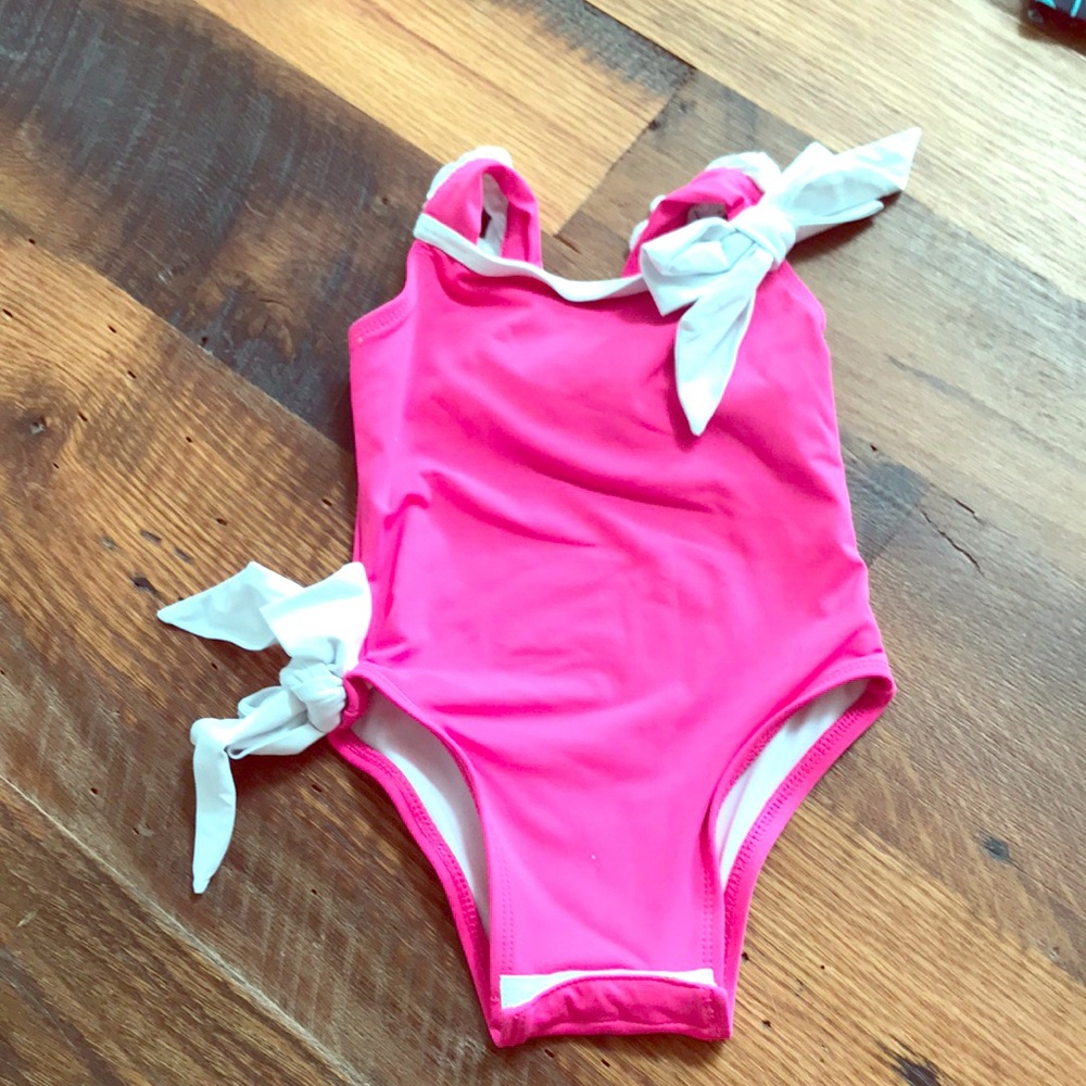 The Beaufort Bonnet Company pink swimsuit